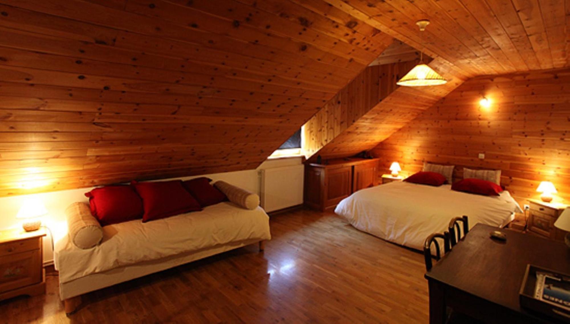 La Roche Meane Hotell Villar-dʼArène Rum bild